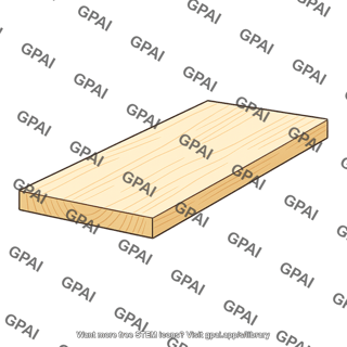 Wooden plank