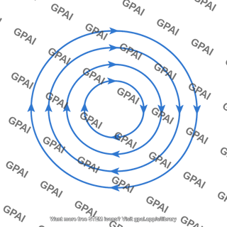 Induced electric field loop