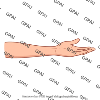 Lower arm hand