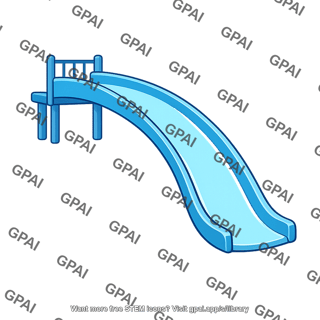 Playground slide circular arc