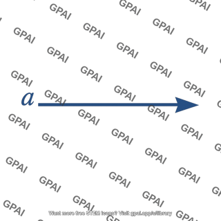 Acceleration arrow