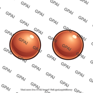 Copper spheres