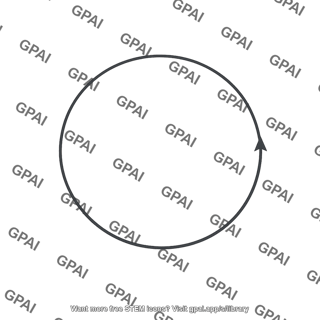 Circular arrow loop