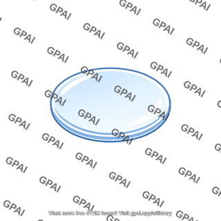 Single convex lens