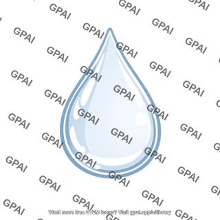 Alcohol droplet