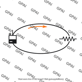 Electric circuit single loop