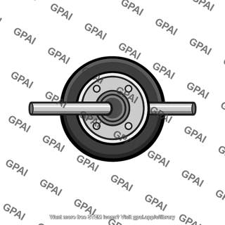 Wheel axle