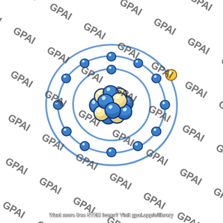 Alkali metal atom