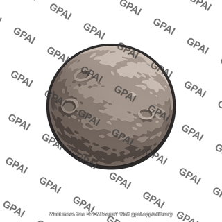 Airless planet