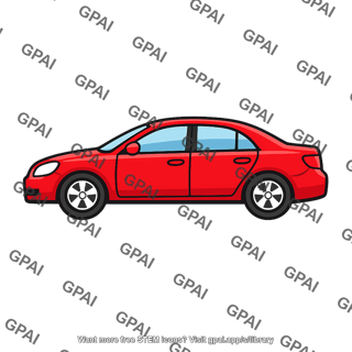 Red car