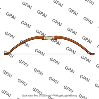 Wooden bow