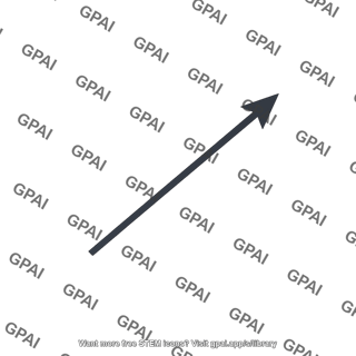 Angled force arrow upward