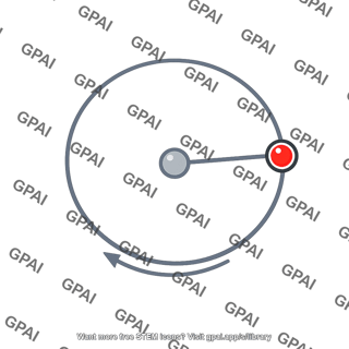 Point on rotating object