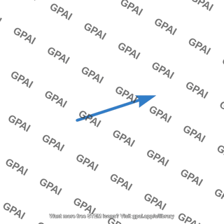 Blue arrow