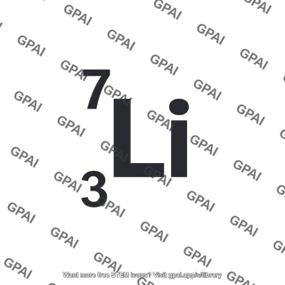 Lithium nuclide 7li