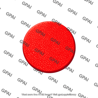 Pointillistic painting dot