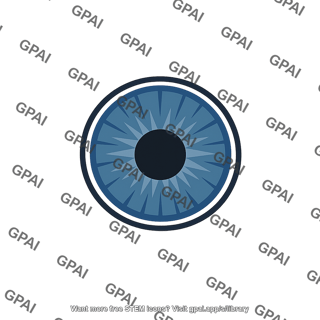 Stylized eye iris