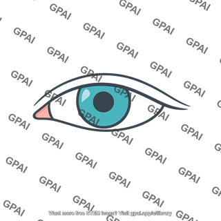 Human eye side external