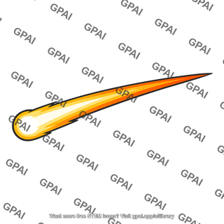Meteorite trail
