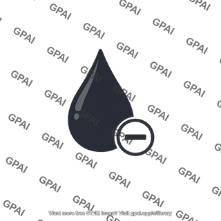 Ink drop negative