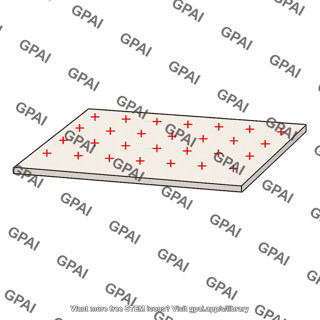 Nonconducting sheet positive