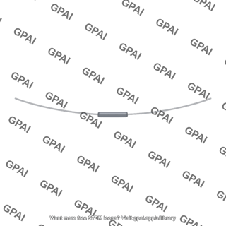 String element of mass dm
