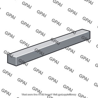 Rectangular block iron