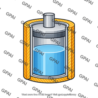 Piston cylinder insulated