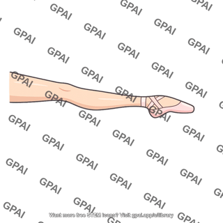Ballerina leg extended