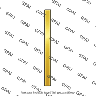 Gold strip
