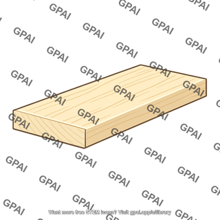 Wooden plank