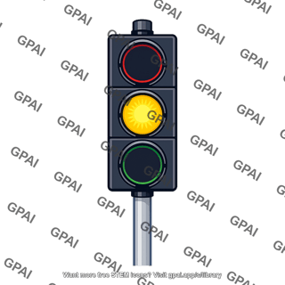 Traffic signal yellow