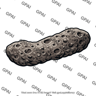 Elongated asteroid