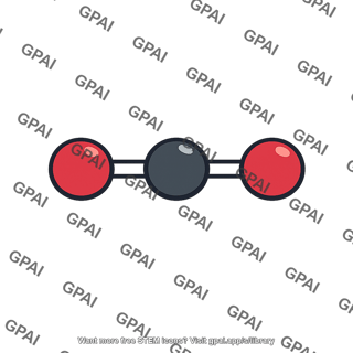 Carbon dioxide molecule