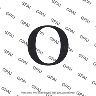 Uppercase letter o