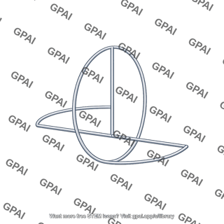 Folded circular loop