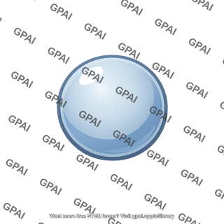 Isolated atom ball model