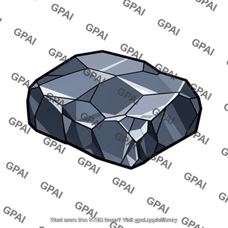Silicon crystal chunk