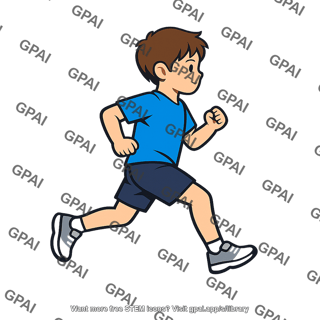 Child running
