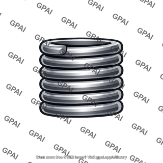 Compressed spring