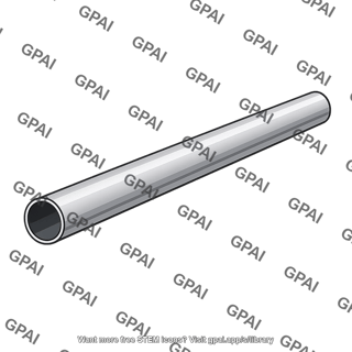 Thin walled metal tube