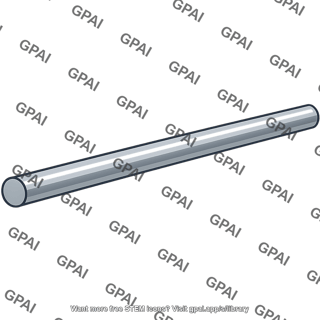 Wire straight cylindrical