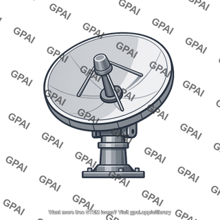 Radar antenna dish