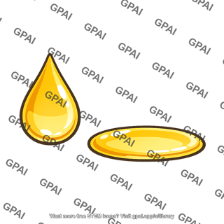 Oil droplet and puddle