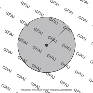 Disk with reference line