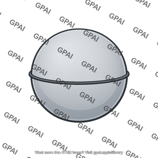 Uniform spherical shell with equatorial cord