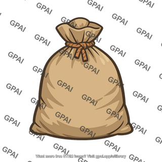 Burlap sack