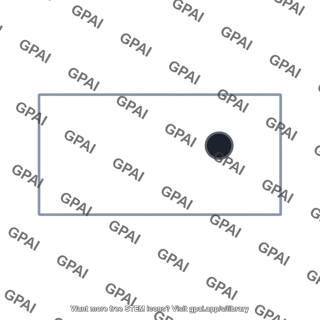 Rectangular block with hole