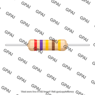 Resistor color banded