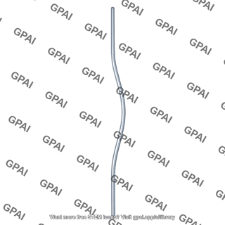 Current carrying wire deflected right
